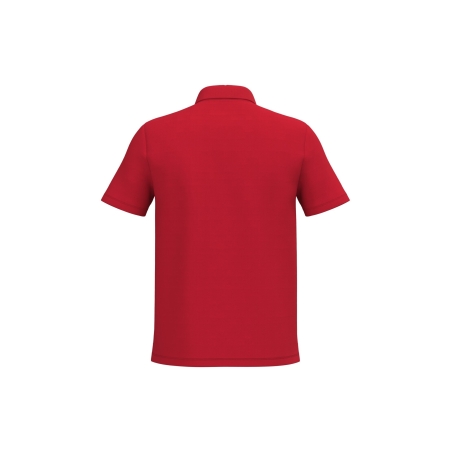 Polo piqué homme Rouge iDeal Basic Brand – 180 g/m² – vue 2