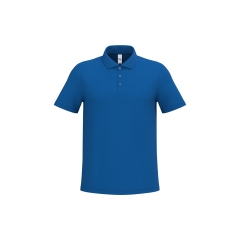 Polo Piqué Homme Bleu Roi iDeal Basic Brand – 180 g/m²