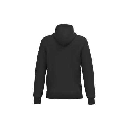 Sweat-shirt à capuche recyclé unisexe Kariban – Noir – vue 2