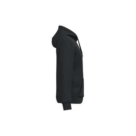 Sweat-shirt à capuche recyclé unisexe Kariban – Noir – vue 3