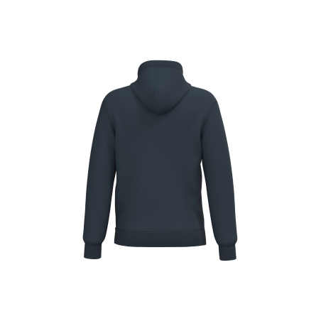 Sweat à capuche recyclé unisexe Marine – Kariban 280 g/m² – vue 2