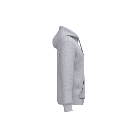 Sweat-shirt recyclé à capuche Oxford Grey Kariban 280 g/m² – vue 3