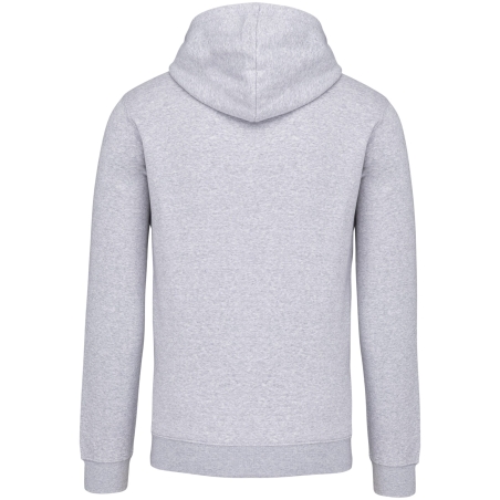 Sweat-shirt capuche contrastée Gris Oxford/Navy Kariban – vue 2