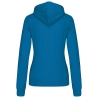 Sweat-shirt capuche contrastée femme Bleu Kariban – vue 2