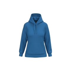Sweat-shirt à capuche femme Bleu (Light Royal Blue) Kariban