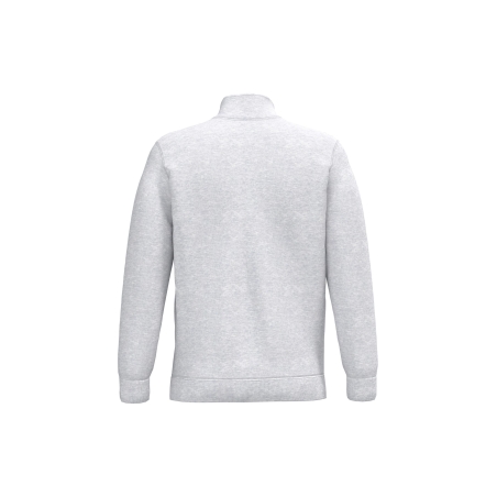 Sweat col zippé homme Kariban Gris (Ash Heather) – 280 g/m² – vue 2
