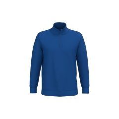Sweat col zippé Bleu Royal Kariban – 280 g/m²