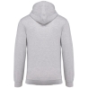 Sweat-shirt zippé capuche Kariban – Gris (Ash Heather) – vue 2