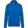 Sweat-shirt zippé capuche Bleu (Light Royal Blue) Kariban