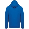 Sweat-shirt zippé capuche Bleu (Light Royal Blue) Kariban – vue 2