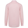Chemise Oxford Manches Longues Rose Pâle Kariban – vue 2