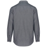 Chemise Oxford Manches Longues Marine Kariban – vue 2