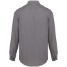 Chemise Oxford manches longues Kariban – Gris Silver – vue 2