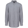 Chemise Oxford Manches Longues Kariban – Gris Zinc