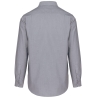 Chemise Oxford Manches Longues Kariban – Gris Zinc – vue 2