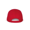 Casquette 7 panneaux Rouge K-up Bahia – 155 g/m² – vue 2