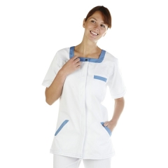 Blouse infirmiere col carre...