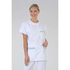 Tunique médicale blanc &...
