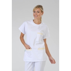 Tunique médicale blanc &...